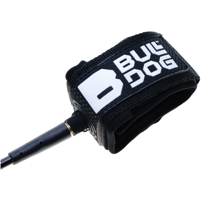 2024 Bulldog Bodyboard Elbow Coil Leash Bdblel - Schwarz / Wei